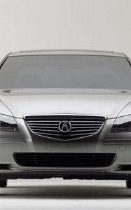 Preview wallpaper acura, rl, concept, silver metallic, front view, style, cars