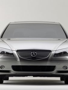 Preview wallpaper acura, rl, concept, silver metallic, front view, style, cars