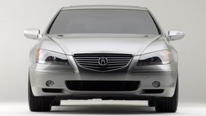 Preview wallpaper acura, rl, concept, silver metallic, front view, style, cars