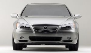 Preview wallpaper acura, rl, concept, silver metallic, front view, style, cars