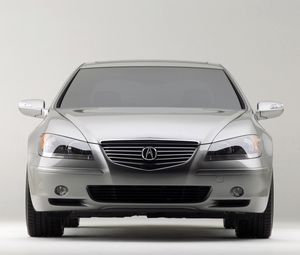 Preview wallpaper acura, rl, concept, silver metallic, front view, style, cars