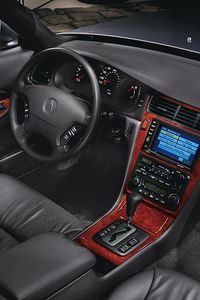 Preview wallpaper acura rl, interior, steering wheel, speedometer