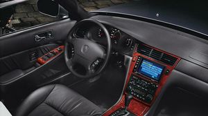 Preview wallpaper acura rl, interior, steering wheel, speedometer