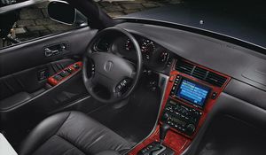 Preview wallpaper acura rl, interior, steering wheel, speedometer