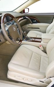 Preview wallpaper acura rl, interior, steering wheel, speedometer