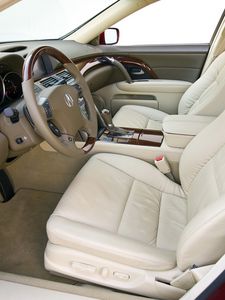 Preview wallpaper acura rl, interior, steering wheel, speedometer