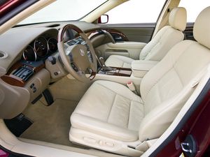 Preview wallpaper acura rl, interior, steering wheel, speedometer