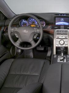 Preview wallpaper acura rl, interior, steering wheel, speedometer