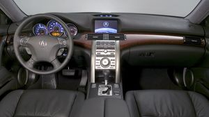 Preview wallpaper acura rl, interior, steering wheel, speedometer