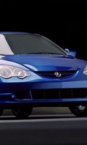 Preview wallpaper acura, rs-x, 2001, blue, front view, style, car