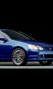 Preview wallpaper acura, rs-x, 2001, blue, side view, style, car