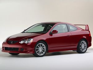 Preview wallpaper acura, rsx, 2003, red, front view, style, cars