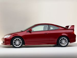 Preview wallpaper acura, rsx, 2003, red, side view, style, auto