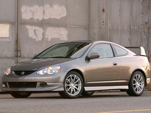 Preview wallpaper acura, rsx, 2003, metallic gray, side view, style, cars