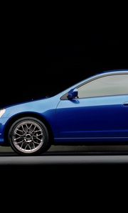 Preview wallpaper acura, rs-x, concept, 2001, blue, side view, style, auto