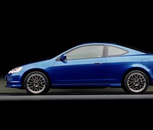 Preview wallpaper acura, rs-x, concept, 2001, blue, side view, style, auto