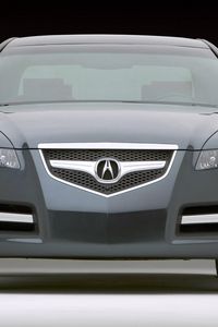 Preview wallpaper acura, tl, 2003, gray, front view, style, concept car, auto
