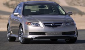 Preview wallpaper acura, tl, 2004, silver metallic, front view, style, cars