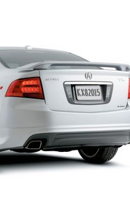 Preview wallpaper acura, tl, 2004, white, rear view, style, auto