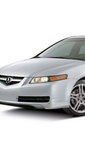 Preview wallpaper acura, tl, 2004, white, side view, style, auto