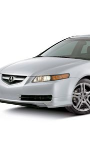 Preview wallpaper acura, tl, 2004, white, side view, style, auto