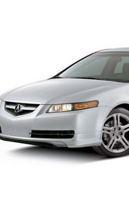 Preview wallpaper acura, tl, 2004, white, side view, style, auto