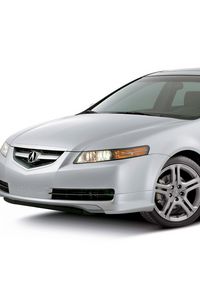 Preview wallpaper acura, tl, 2004, white, side view, style, auto