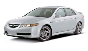 Preview wallpaper acura, tl, 2004, white, side view, style, auto
