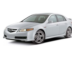 Preview wallpaper acura, tl, 2004, white, side view, style, auto