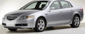 Preview wallpaper acura, tl, 2004, silver metallic, side view, style, cars