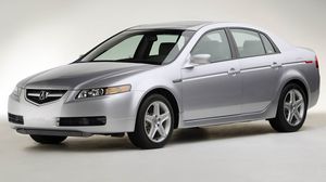 Preview wallpaper acura, tl, 2004, silver metallic, side view, style, cars