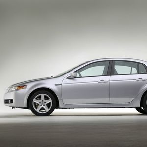 Preview wallpaper acura tl, 2004, silver metallic, side view, style, auto