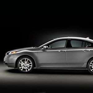 Preview wallpaper acura, tl, 2011, metallic gray, side view, style, cars