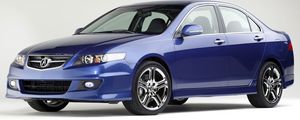 Preview wallpaper acura, tsx, 2003, blue, side view, style, concept car, auto