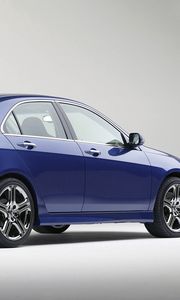 Preview wallpaper acura, tsx, 2003, concept car, blue, side view, style, cars