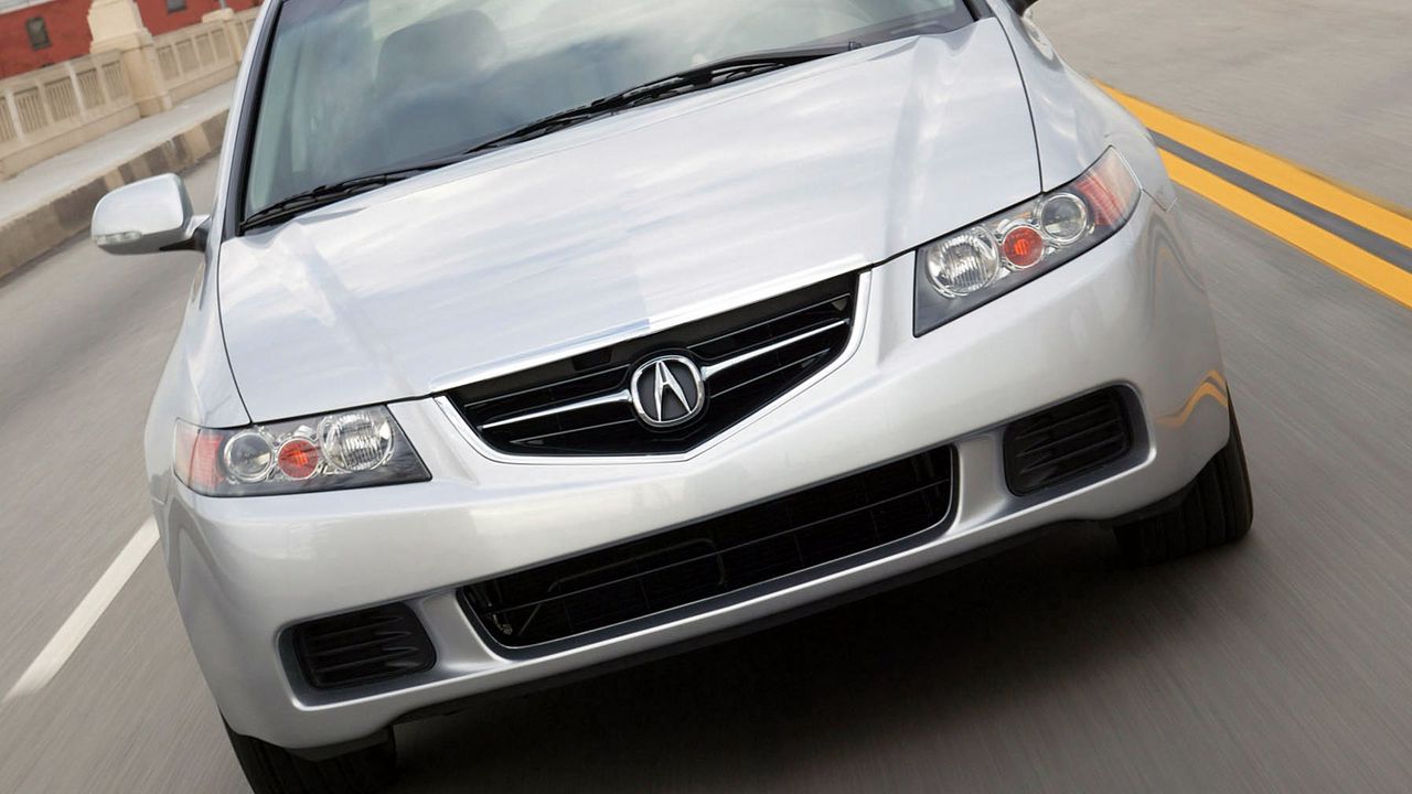 Wallpaper acura, tsx, 2003, white, front view, style, cars, speed, city ...