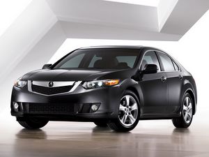 Preview wallpaper acura, tsx, 2008, black, front view, style, auto