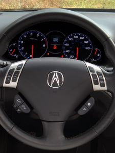 Preview wallpaper acura, tsx, salon, interior, steering wheel, speedometer