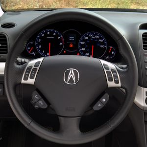 Preview wallpaper acura, tsx, salon, interior, steering wheel, speedometer