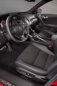 Preview wallpaper acura, tsx, salon, interior, steering wheel, speedometer