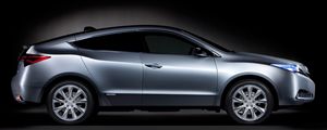 Preview wallpaper acura, zdx, 2009, concept, gray, dark