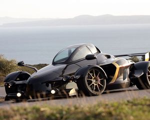 Preview wallpaper ad, car, tramontana, black, sports, rare