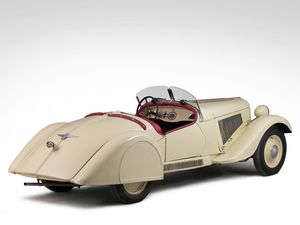 Preview wallpaper adler, 1935, beige, side view, style, retro, auto
