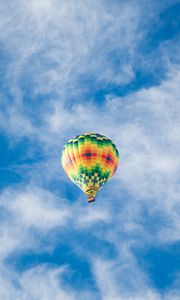 Preview wallpaper air balloon, clouds, sky, flight