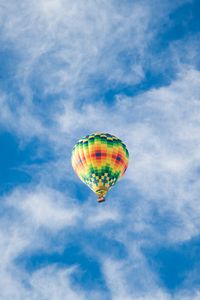 Preview wallpaper air balloon, clouds, sky, flight