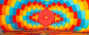 Preview wallpaper air balloon, colorful, bright, motley