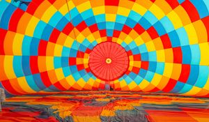 Preview wallpaper air balloon, colorful, bright, motley