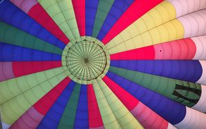 Preview wallpaper air balloon, colorful, flight