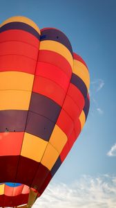 Preview wallpaper air balloon, colorful, flight, sky