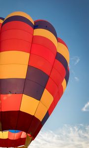 Preview wallpaper air balloon, colorful, flight, sky